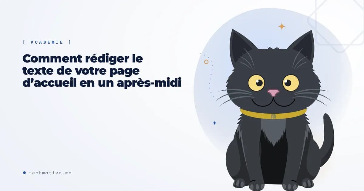 Comment rédiger le texte de votre page d'accueil en un après-midi