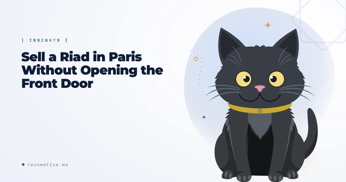 Sell a Riad in Paris Without Opening the Front Door: The Digital Twin for Moroccan Real Estate and Hospitality