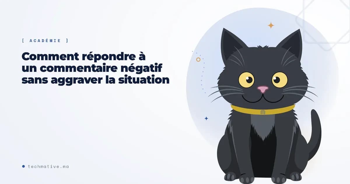 Comment répondre à un commentaire négatif sans aggraver la situation