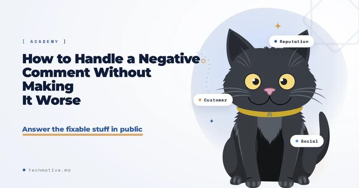 How to Handle a Negative Comment Without Making It Worse