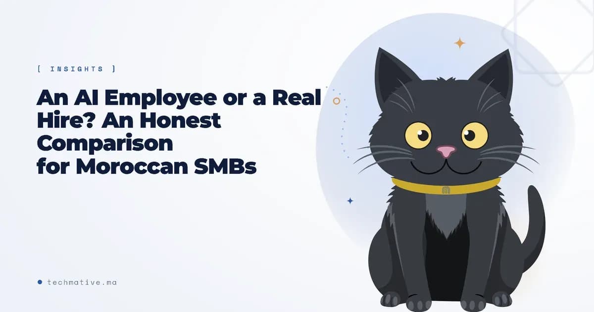 An AI Employee or a Real Hire? An Honest Comparison for Moroccan SMBs