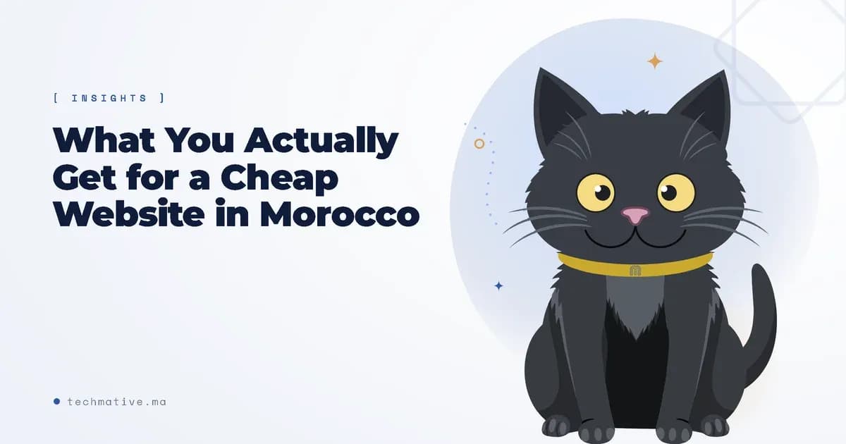 What You Actually Get for a Cheap Website in Morocco