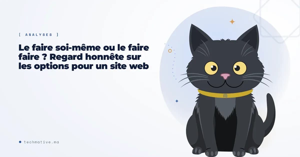 Le faire soi-même ou le faire faire ? Regard honnête sur les options pour un site web